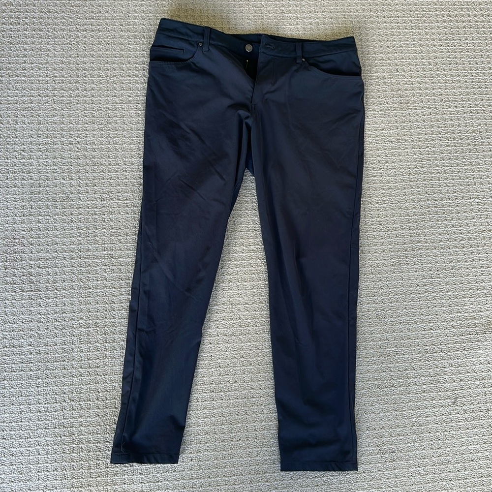 Lulu Lemon ABC Slim Fit Men’s Pants | Dark Grey | Tailored 35x32
